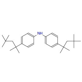 Bis [4- (1,1,3,3-tetramethylbutylbenzene)] amine CAS 15721-78-5