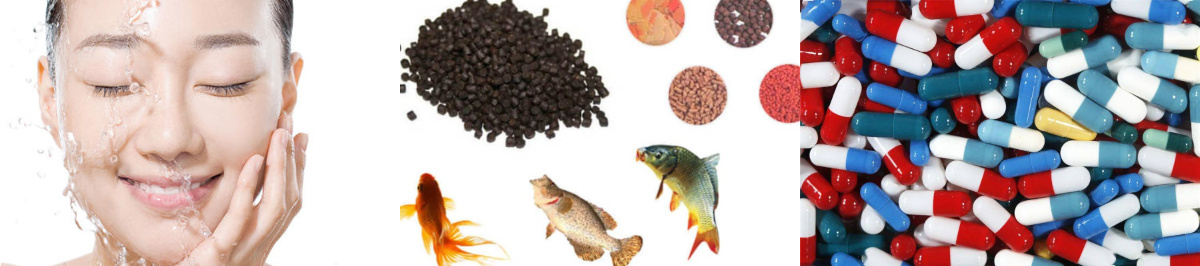 Feed, cosmetics