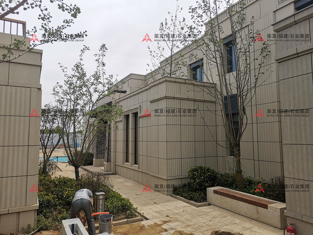 玫瑰园示范区7#楼外墙装饰工程