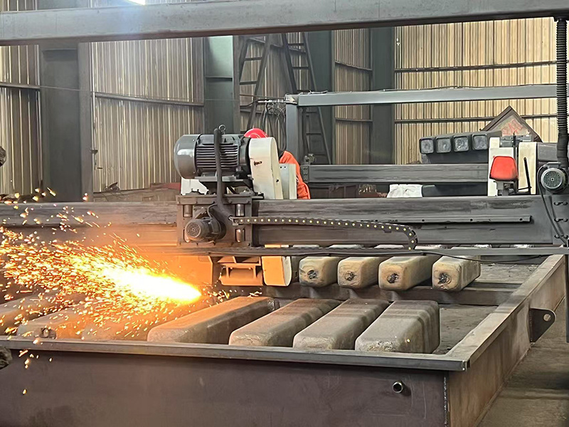 Steel ingot grinding Steel ingot grinding