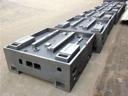 Large scale castings for machine tools