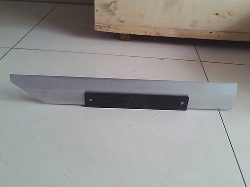 Magnesium aluminum alloy knife edge ruler