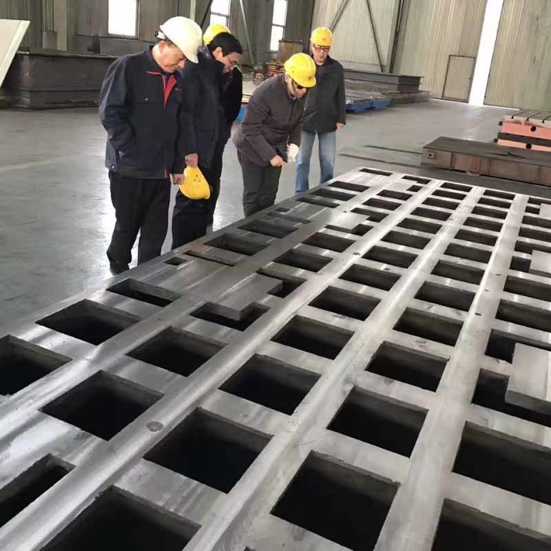 Large iron floor bottom