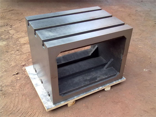 T-shaped groove square box