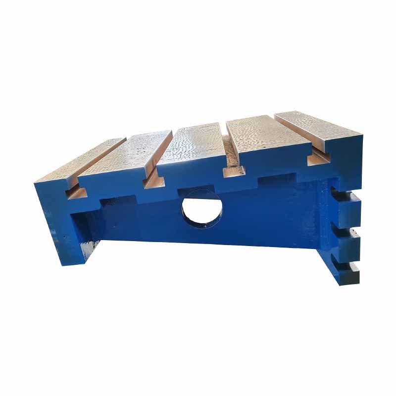 Side of cast iron bent plate