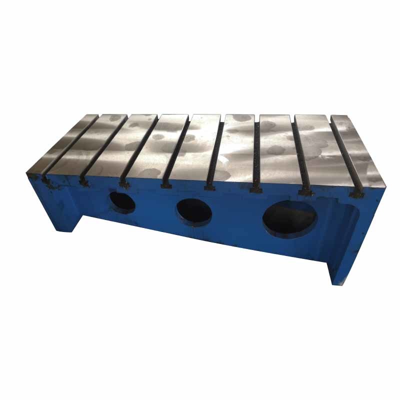 Cast iron bent plate