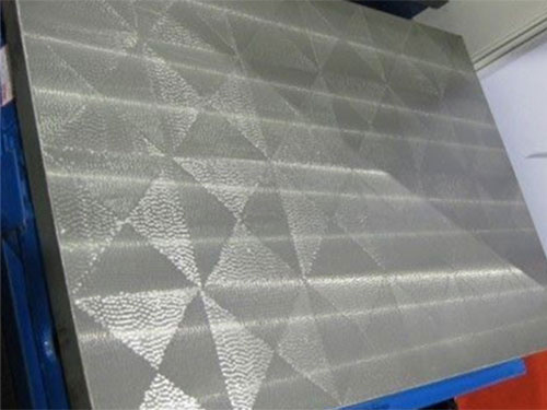 Scraping and grinding tablet