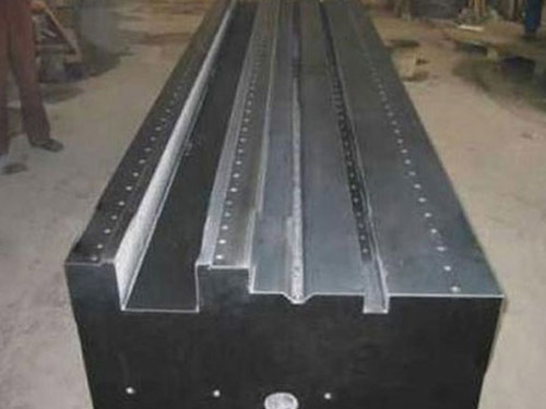 Granite guide rail