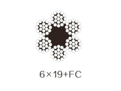 一般用途鋼繩 6×19+FC