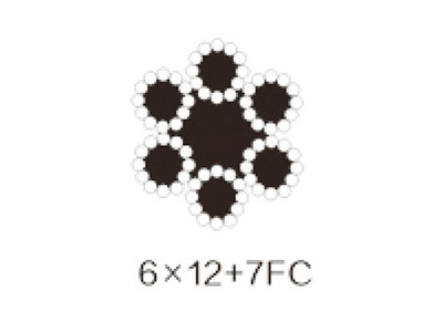 一般用途鋼繩 6×12+7FC