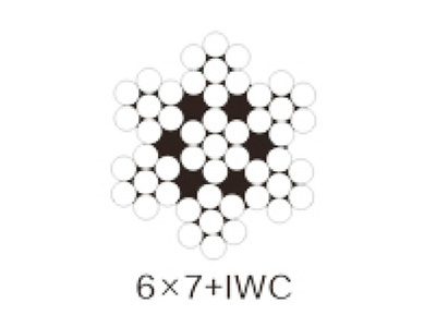 一般用途鋼繩 6×7+IWC