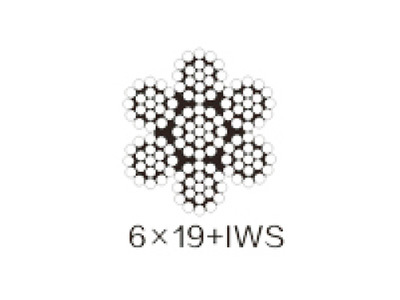 一般用途鋼繩 6×19+IWS/IWRC
