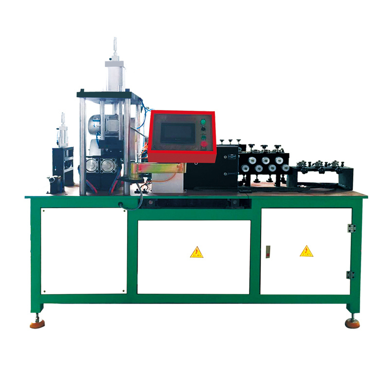 Double-tube straightening and lowering machine Double-tube straightening and lowering machine