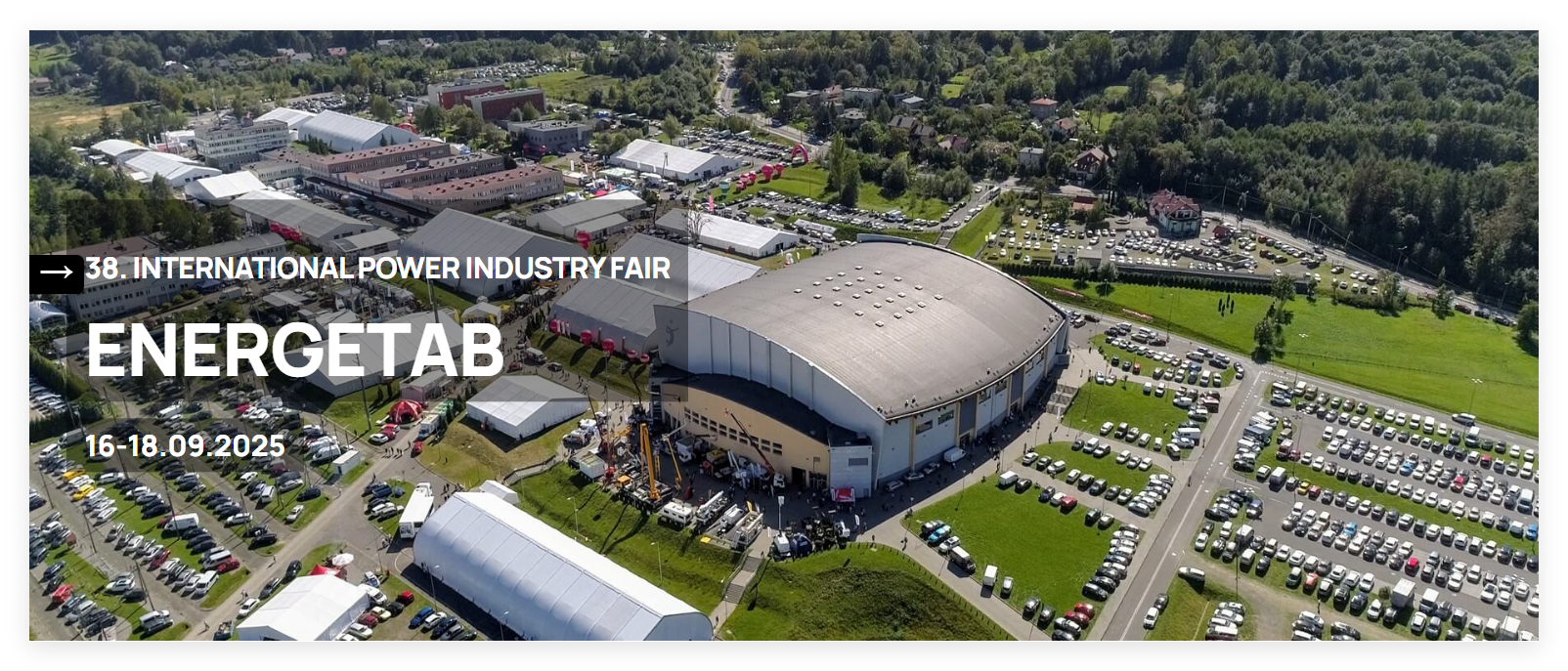 Del 16 al 18 de septiembre de 2025, ¡Feria Internacional de la Industria Eléctrica de Polonia (ENERGETAB)! Le invitamos a unirse a la gran celebración de la energía eléctrica en Polonia