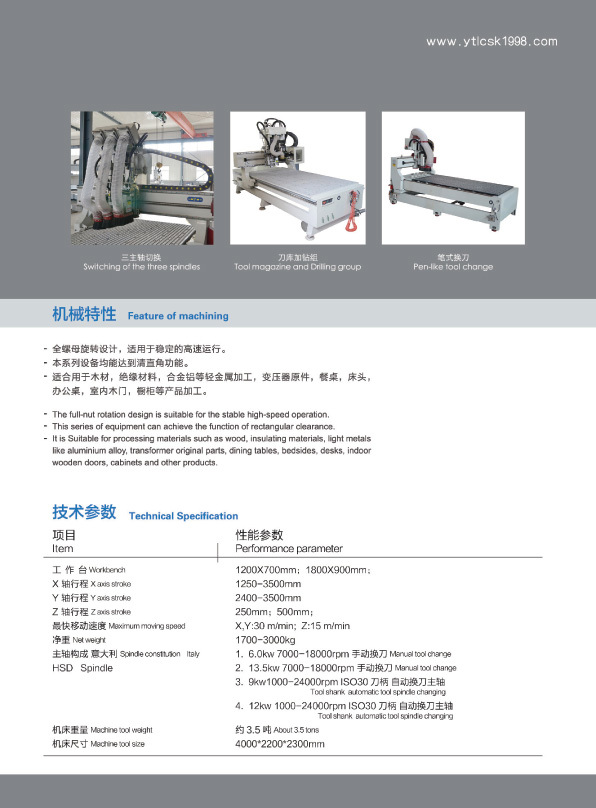 CNC2412DH龙门架移动型
