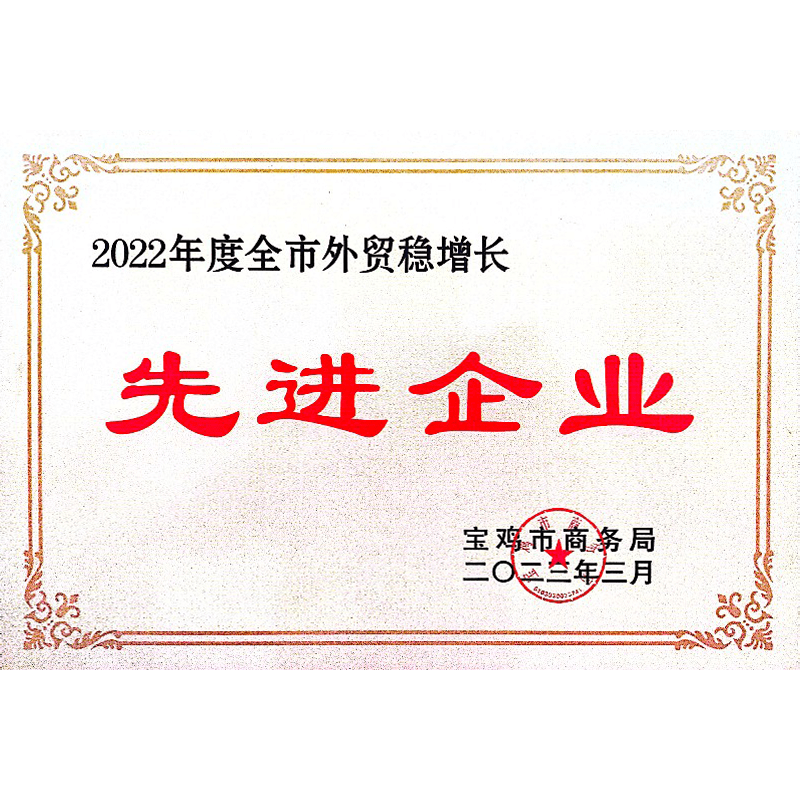 外贸增长先进企业