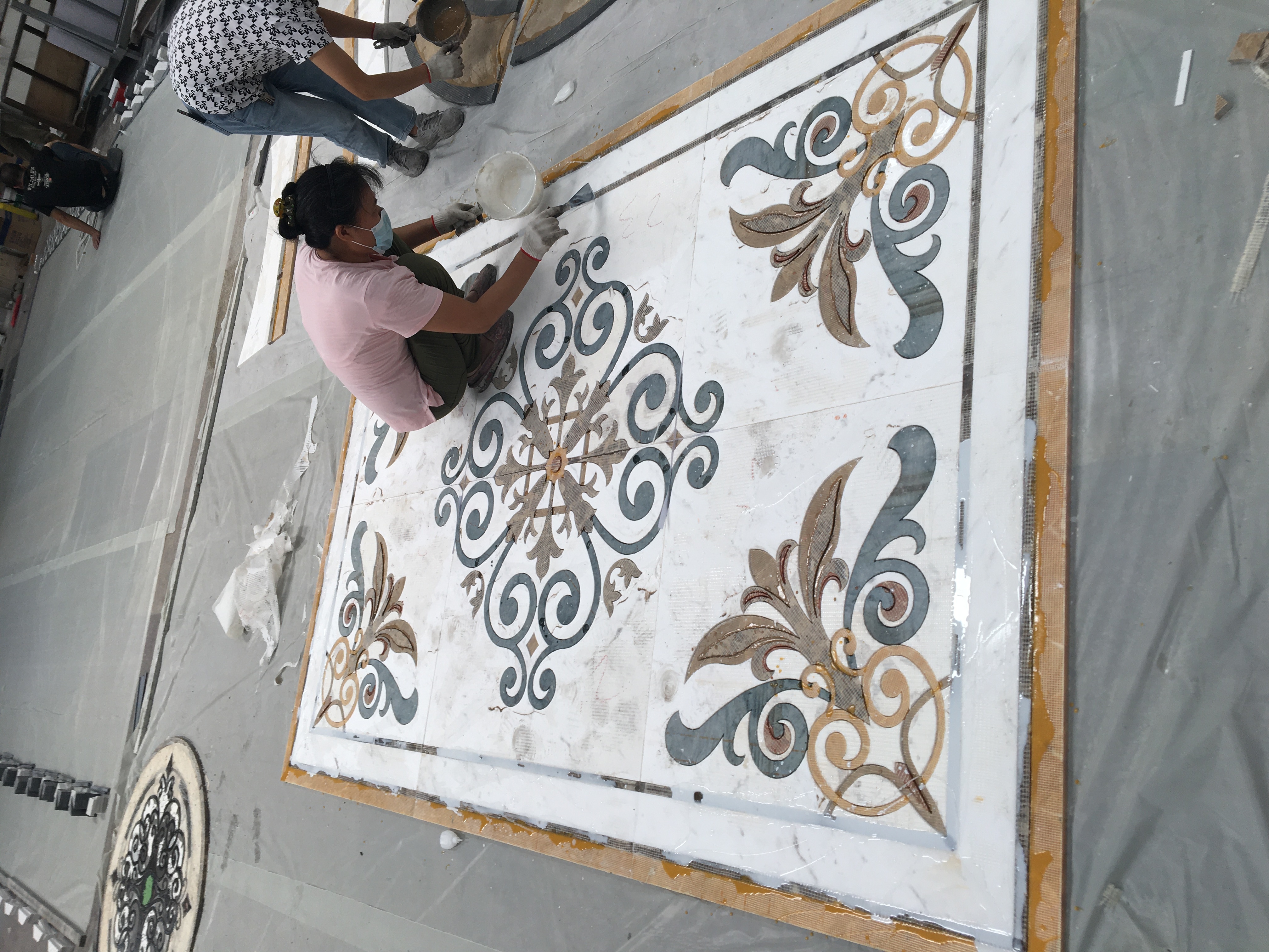 Marble Medallion