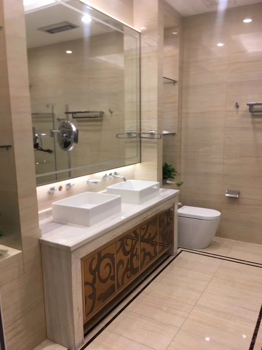 Wooden Yellow marble