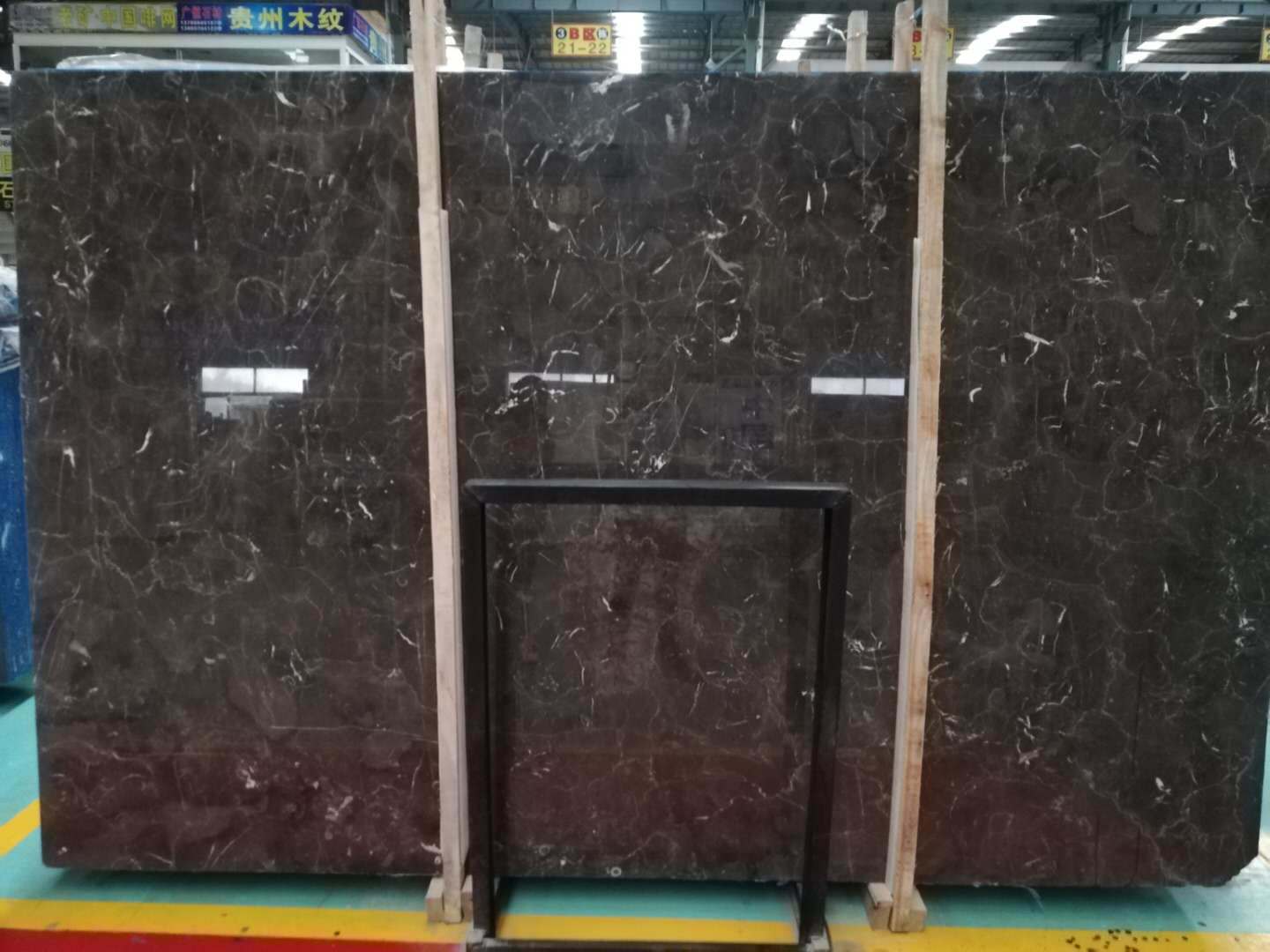 Dark Emperador marble