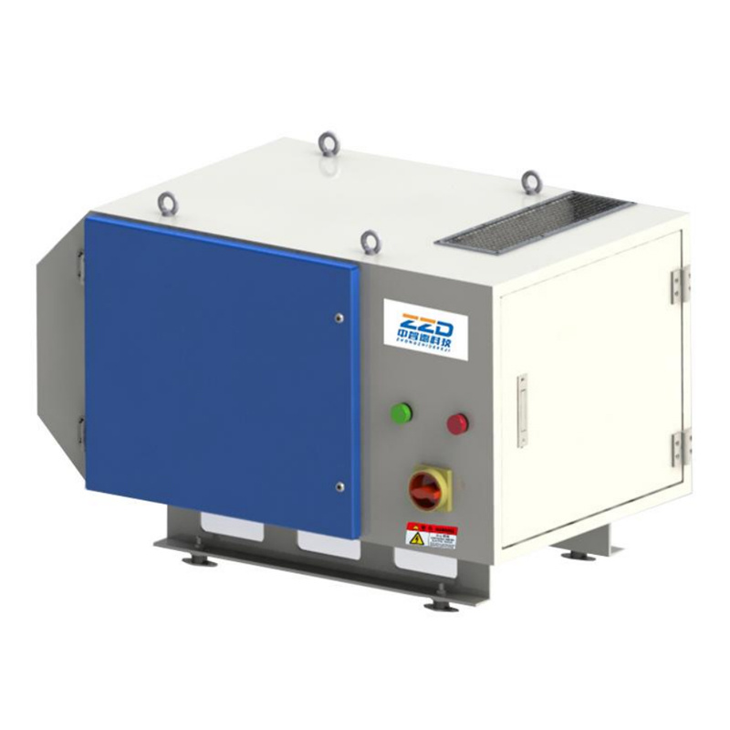 High efficiency electrostatic oil mist collector