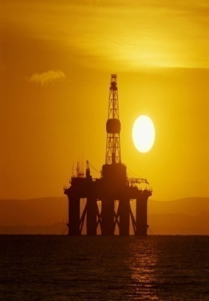 Drilling oil industry