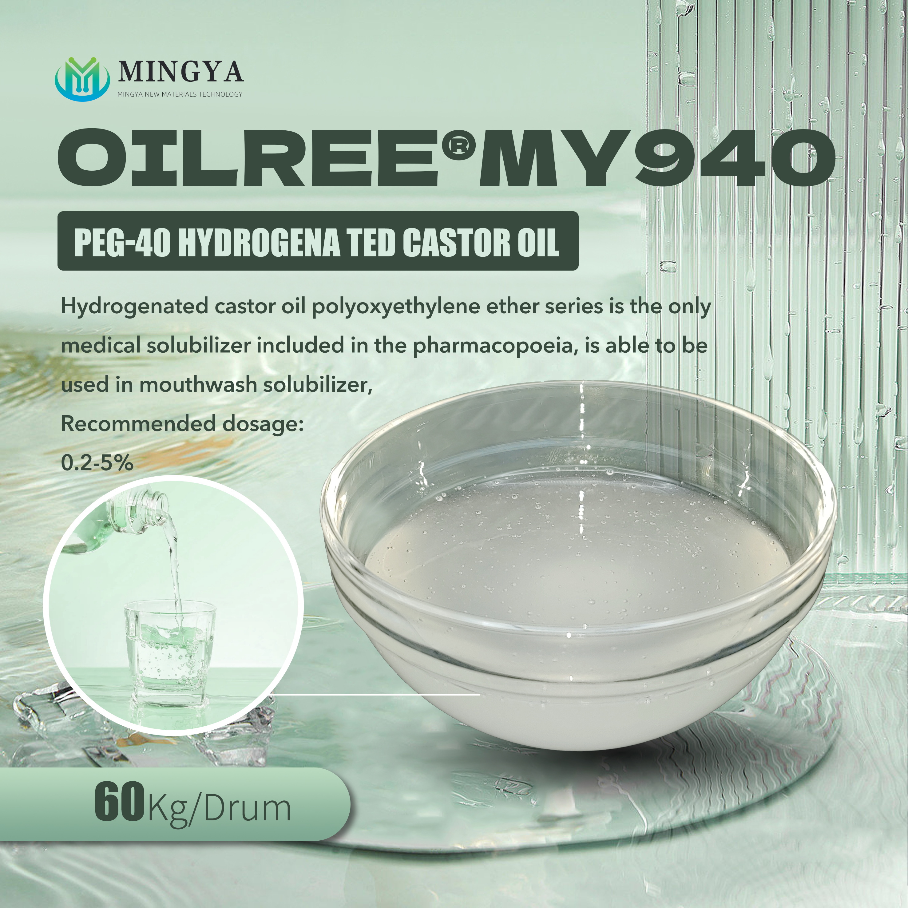 PEG-40 Hydrogenated Castor Oil