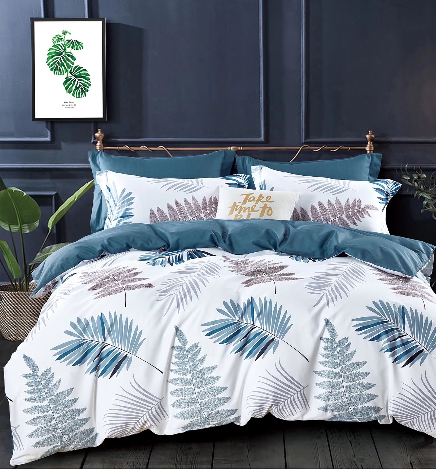 Pigment or Nano Printed Cotton Bedding