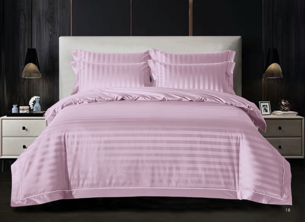 Micro Sateen Stripe Bedding