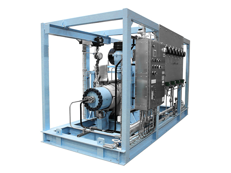 PDC diaphragm compressor