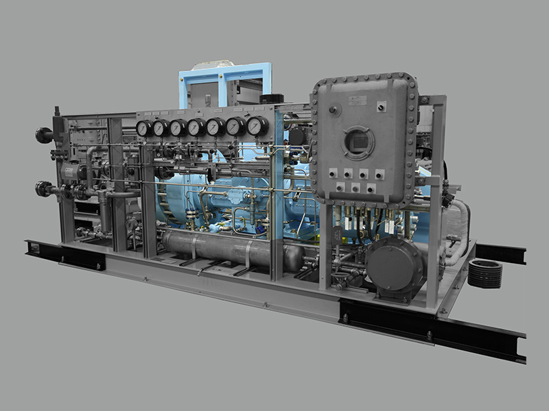 PDC diaphragm compressor