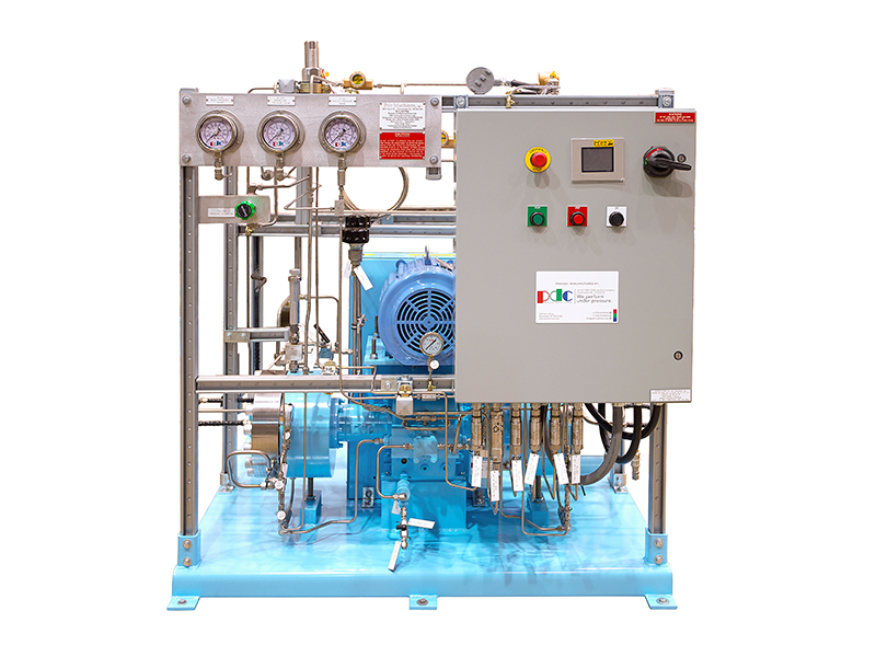 PDC diaphragm compressor