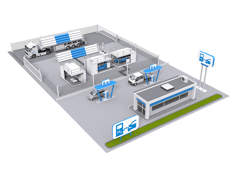 Hydrogen refueling station EPC