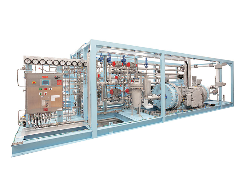 PDC diaphragm compressor