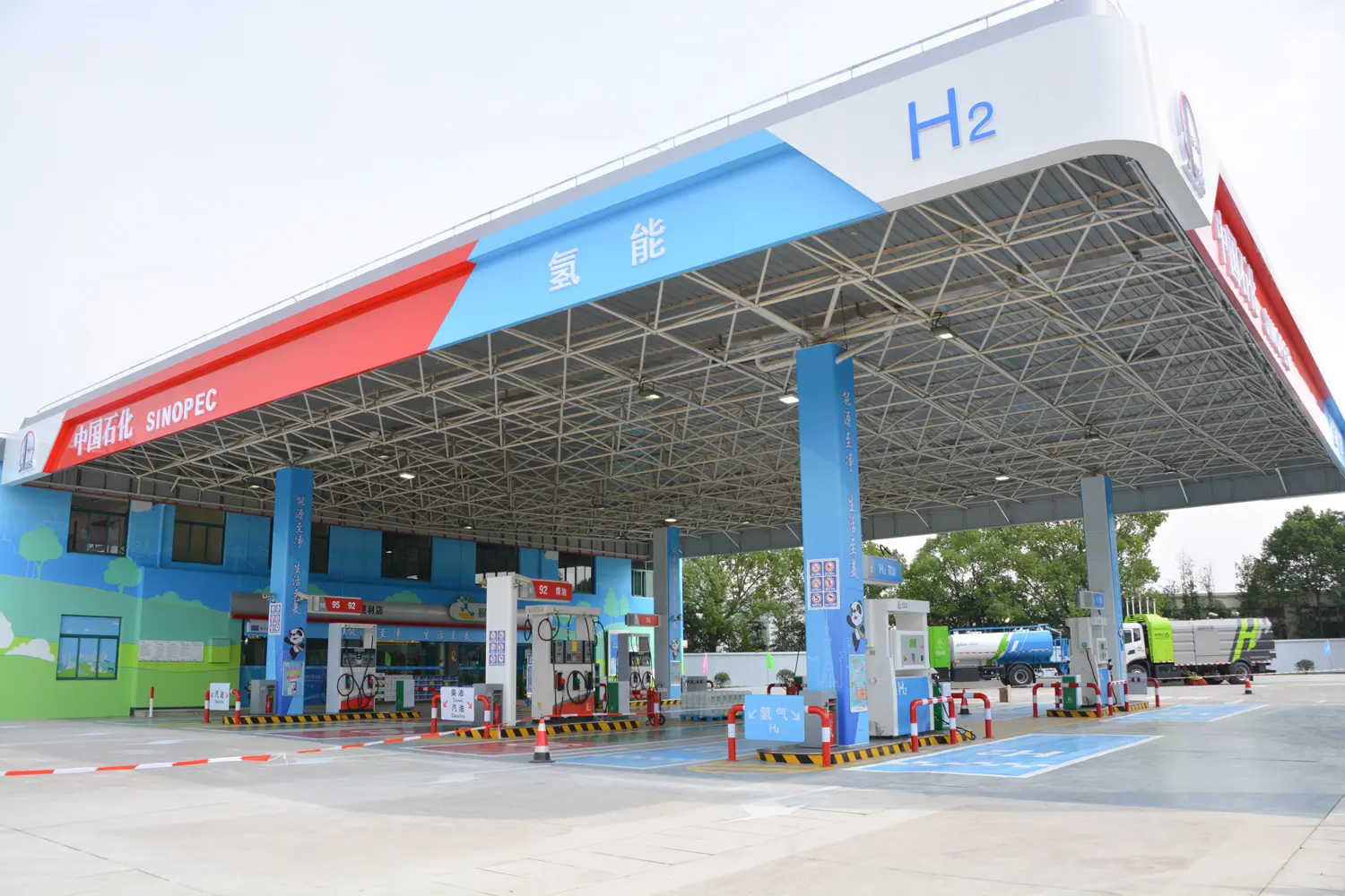 Shanghai Hydrogen-Gasoline Mixed Station