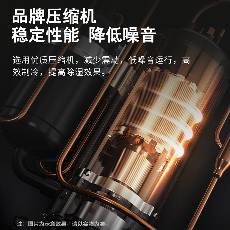 除湿机MDH-7240B 240升/天（10kg/h）仓库工业除湿机