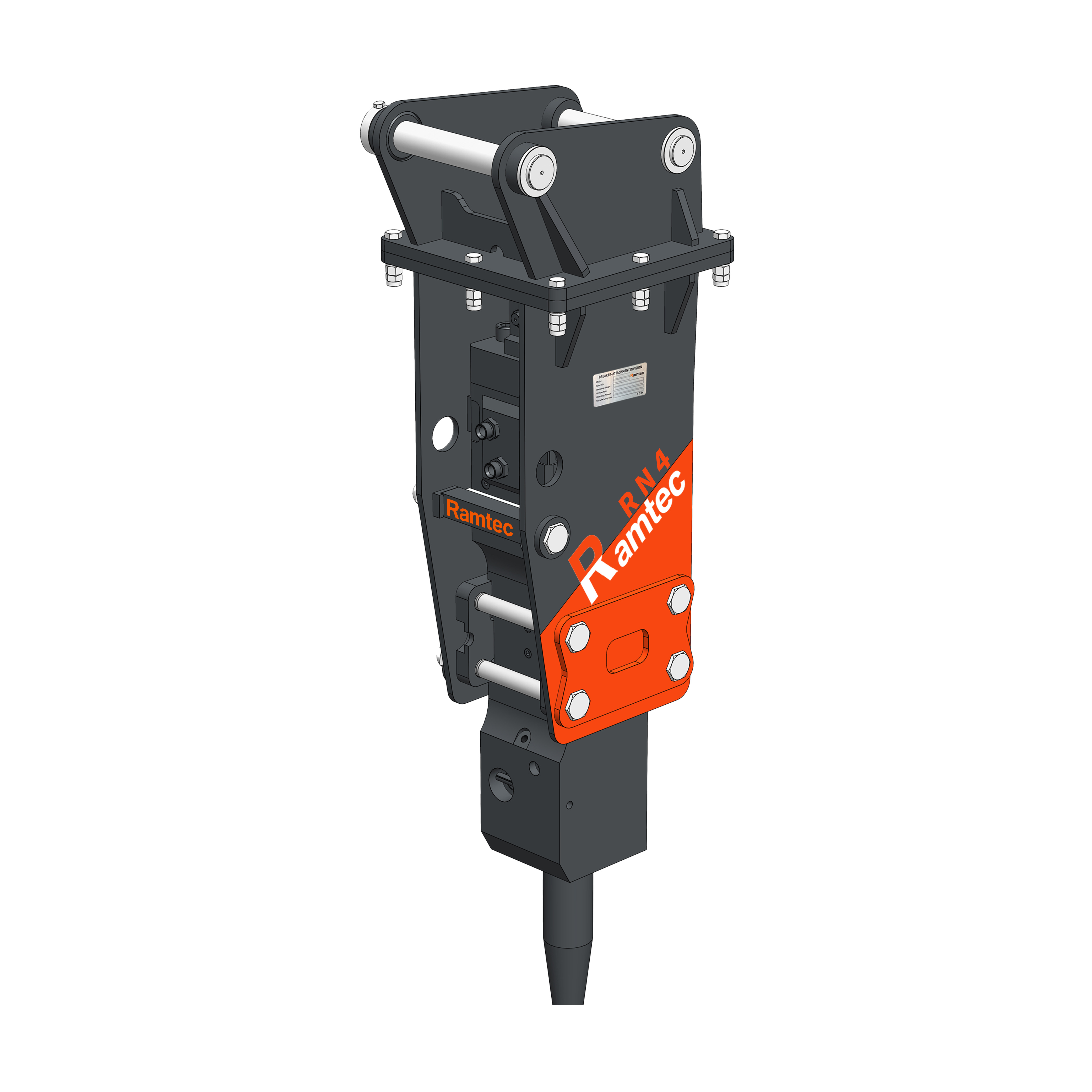 RN Series Manufactured in Ramtec (Hydraulic Breaker/Hammers) RN Series Manufactured in Ramtec (Hydraulic Breaker/Hammers)
