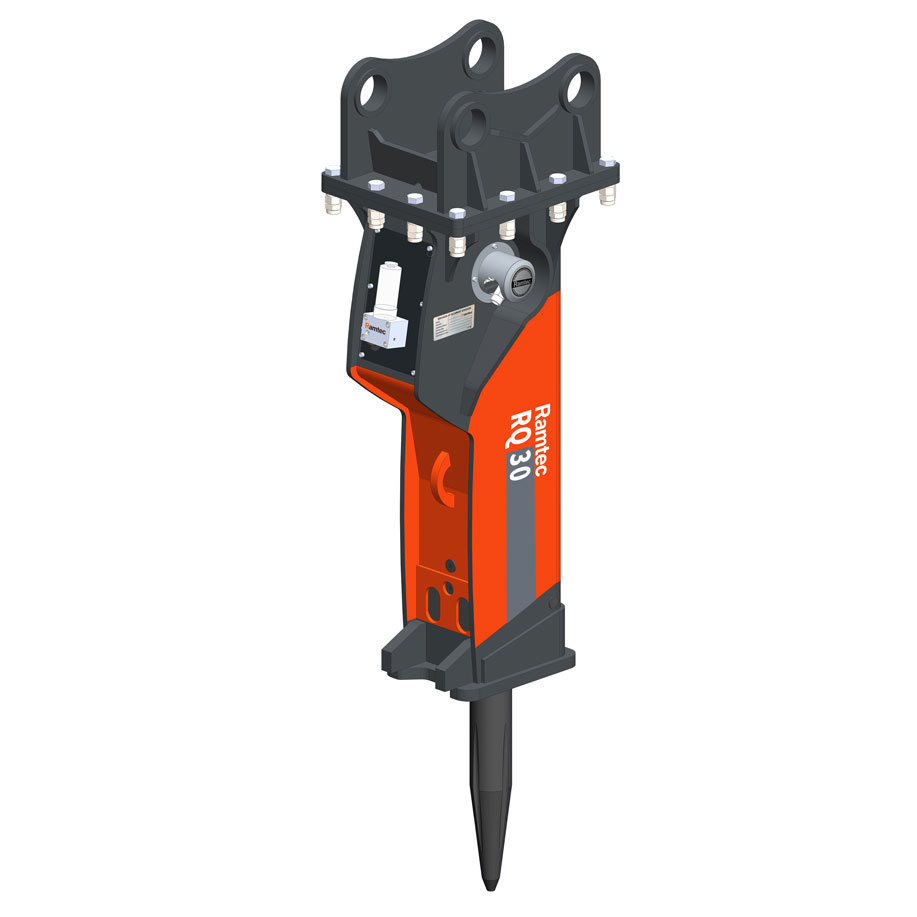 RQ Series Manufactured in Ramtec (Hydraulic Breaker/Hammers) RQ Series Manufactured in Ramtec (Hydraulic Breaker/Hammers)