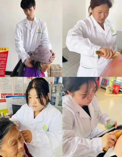 两面锦旗送到校，中医服务广扬名