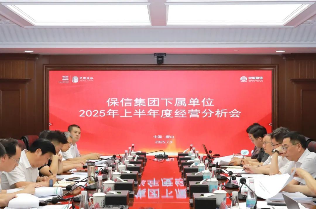 中国保信集团召开2025年度上半年经营分析会