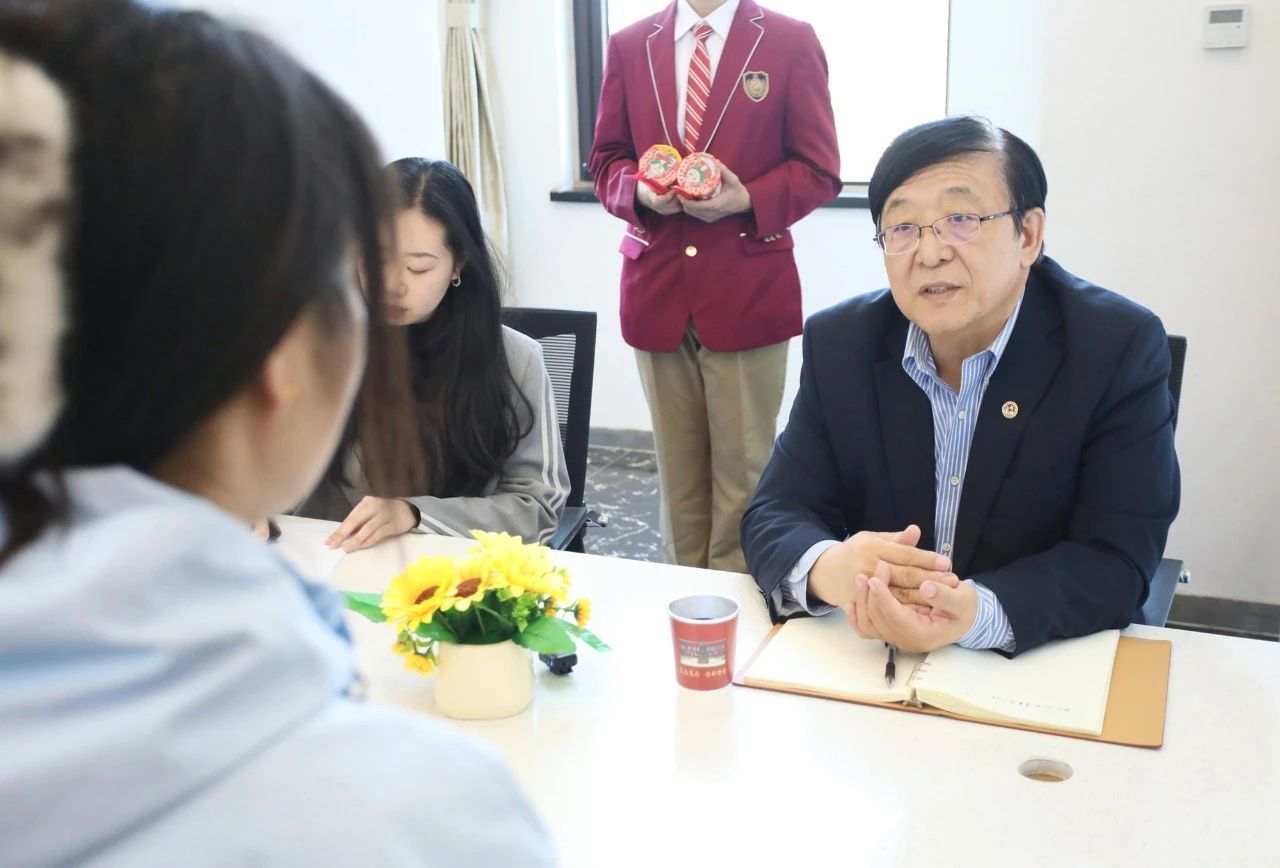 校园版“12345”丨曹妃甸职业技术学院“一站式”学生社区“校长、书记”接待日来啦