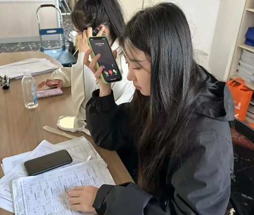曹妃甸职业技术学院招生社团开展招生宣传工作