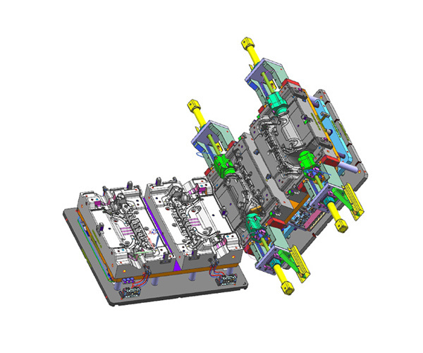 Low pressure casting mould