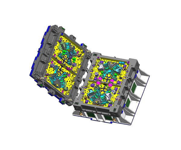 Cold core box mold