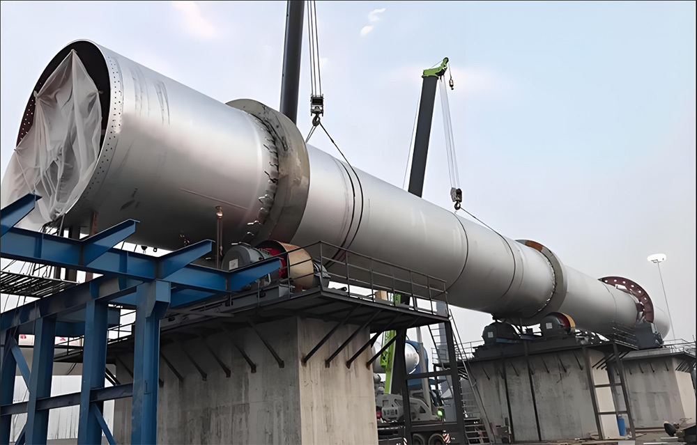 Rotary cement kiln