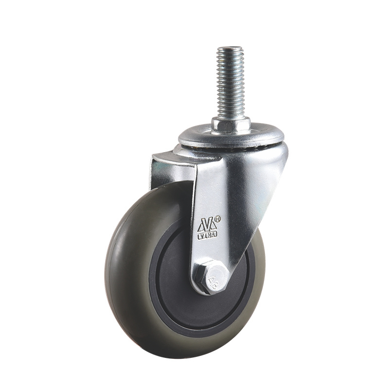 VIMA Rueda giratoria de servicio ligero de PVC/PU PP de 3 a 4 pulgadas