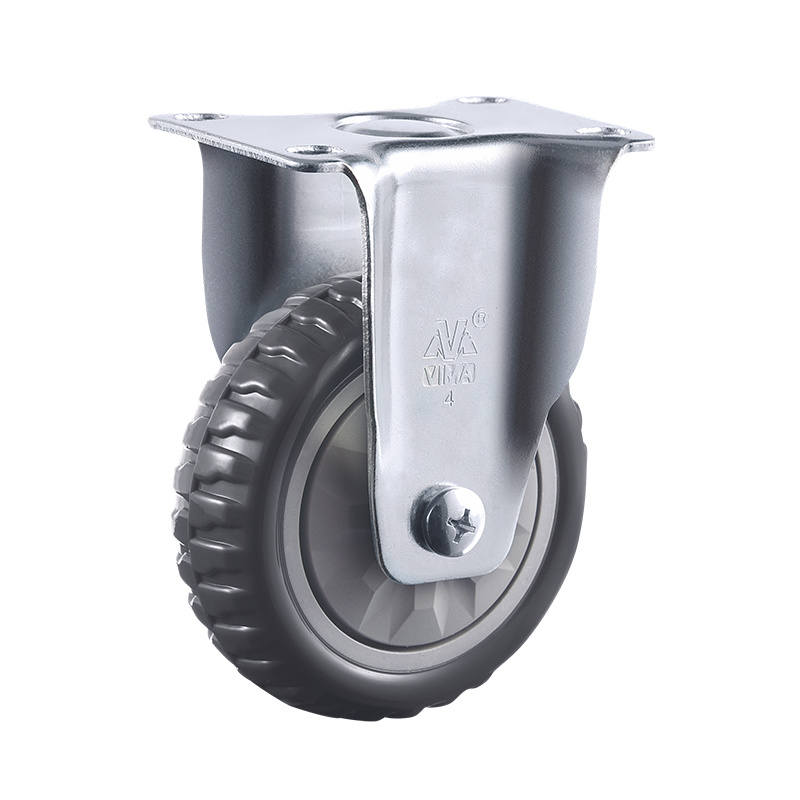 Rueda giratoria VIMA de 3 a 5 pulgadas de TPE/PVC PP de servicio mediano