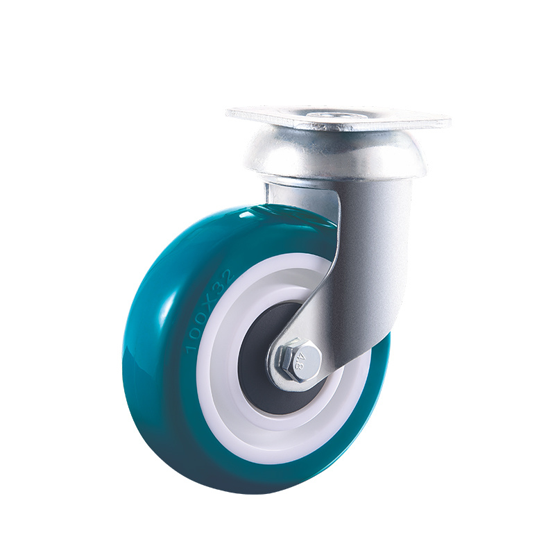 Rueda giratoria VIMA de 4 pulgadas de PU PP de servicio ligero