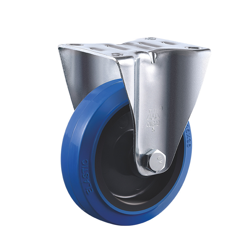 Rueda industrial de goma VIMA Blue de 3.5 a 8 pulgadas