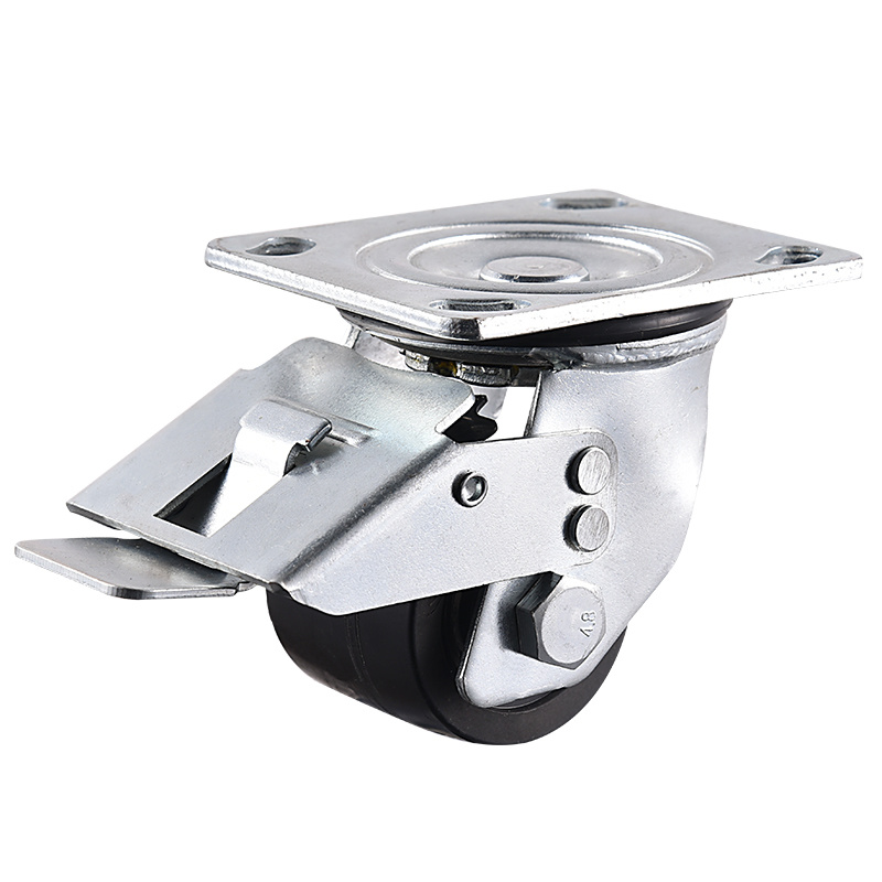 VIMA White 2.5Inch to 3Inch PA Low Center of Gravity Caster