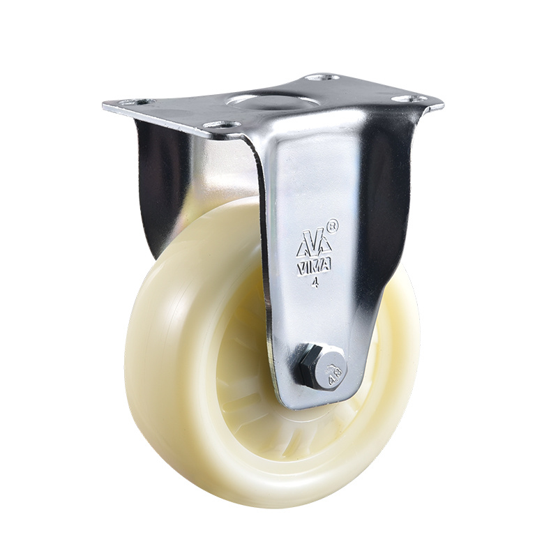 VIMA White 3Inch to 5Inch PP Medium Duty Caster